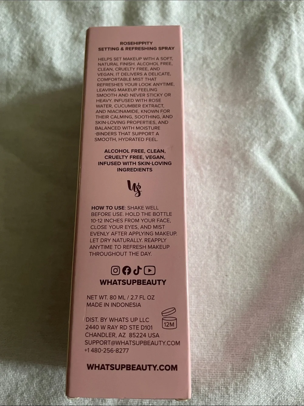Rosehippity Setting & Refreshing Spray — Pink